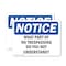 Signmission What Part Of No Trespassing Do You Not Understand OSHA Notice Sign, Vinyl Decal, 14in x 10in, 2PK OS-2PACK-NS-D-1014-L-19040 - alternate 1